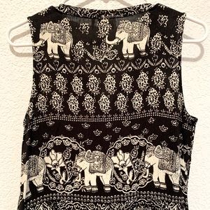 Anthropologie Lilka Elephant Romper